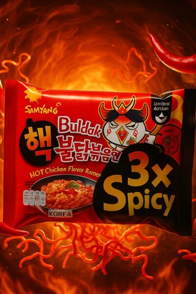 Samyang Buldak Hot Chicken Ramen - 3x Spicy - (40x140g)